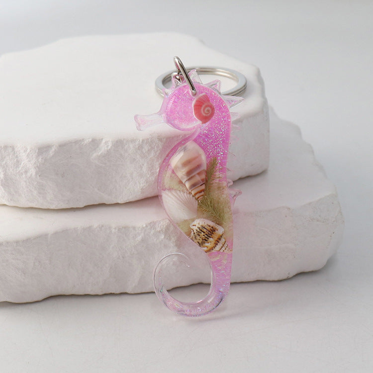 Wholesale Seahorse Keychain Marine Keychain