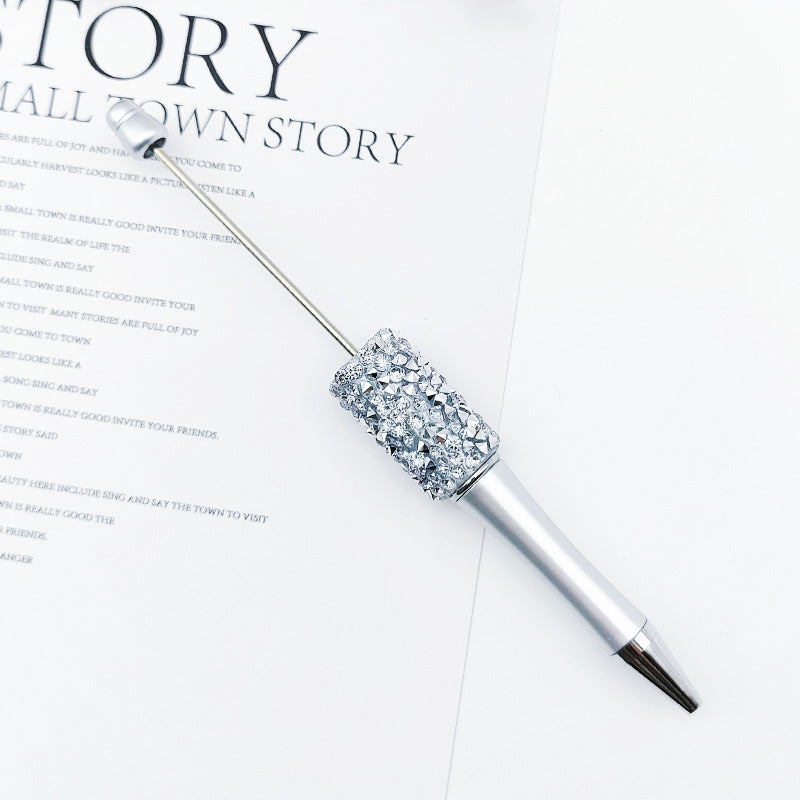 Wholesale Beadable Pens Resin Rhinestone Sticker DIY Pen