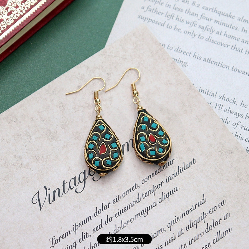 Wholesale Exotic Vintage Alloy Earrings