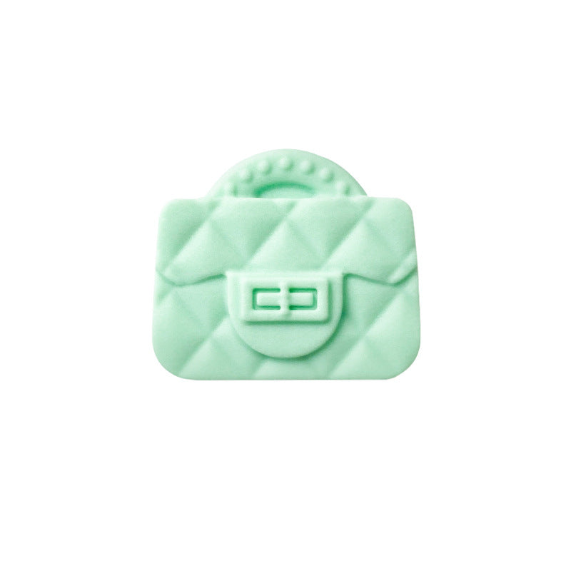 Wholesale 10PCS Silicone Backpack Shape Focal beads