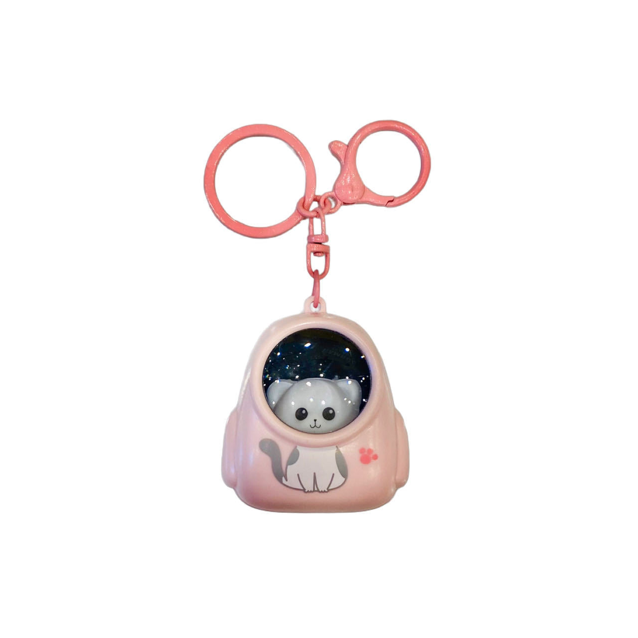 Wholesale Astronaut Teddy Bear Plastic Keychains for Illuminated Backpacks