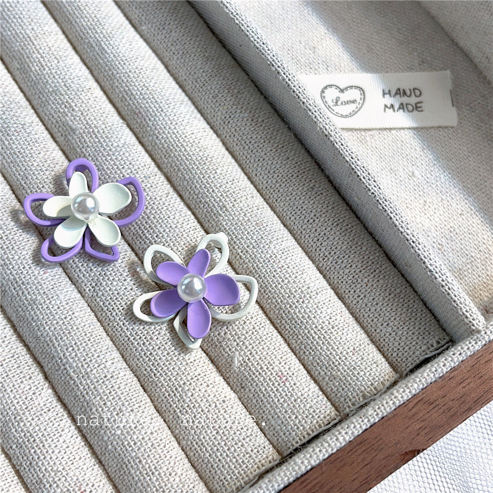 Wholesale Sweet Flower Alloy Earrings