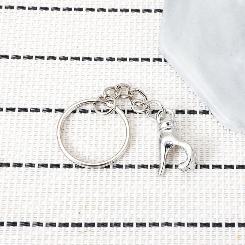 Wholesale Magnetic Suction Comparison Palm Zinc Alloy Keychain