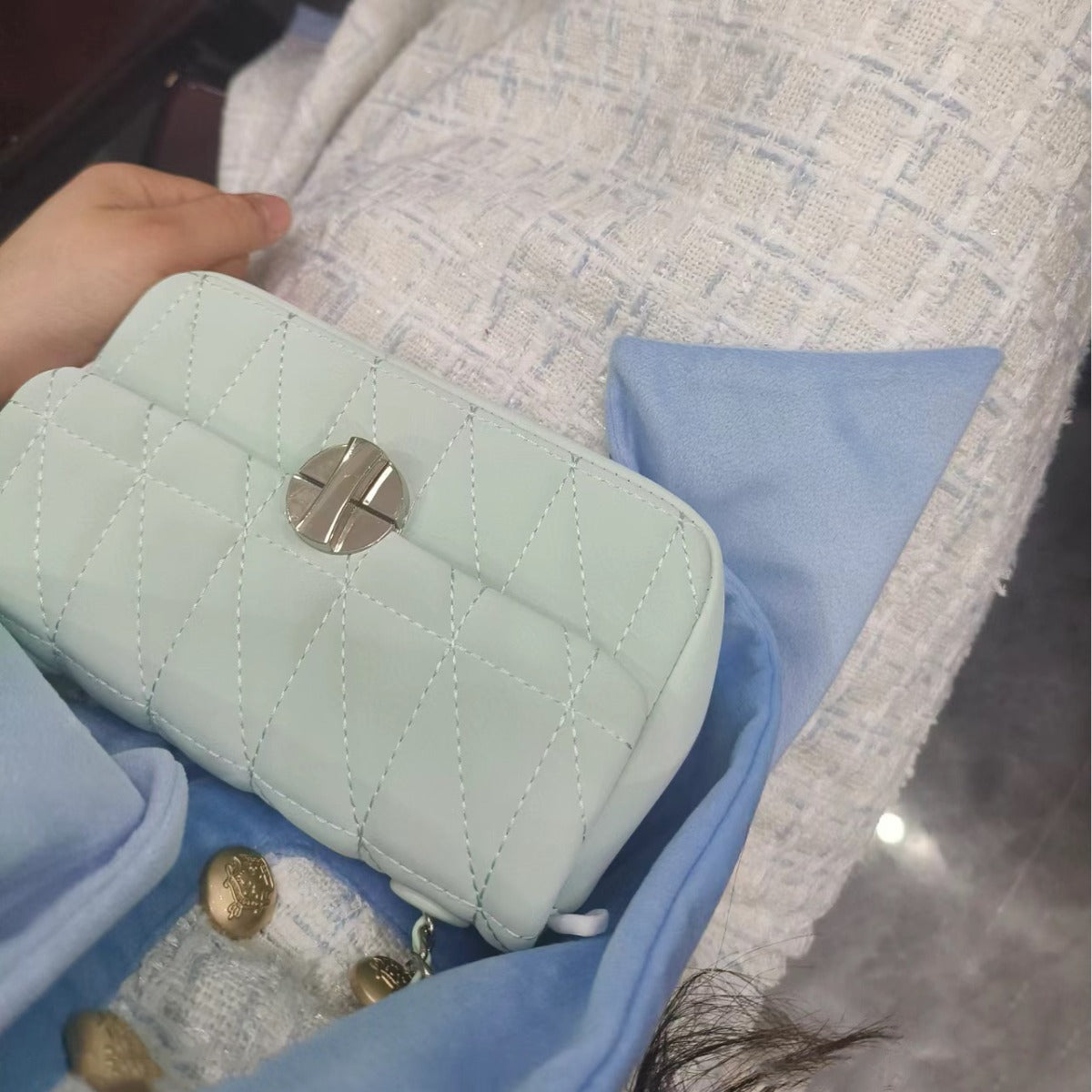 Wholesale Chain Diamond Shoulder Crossbody Bag