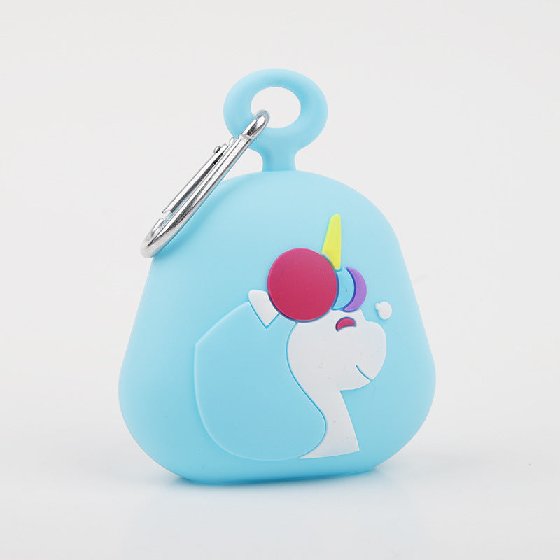 Wholesale Cartoon Cute Unicorn Towel Silicone Storage Set