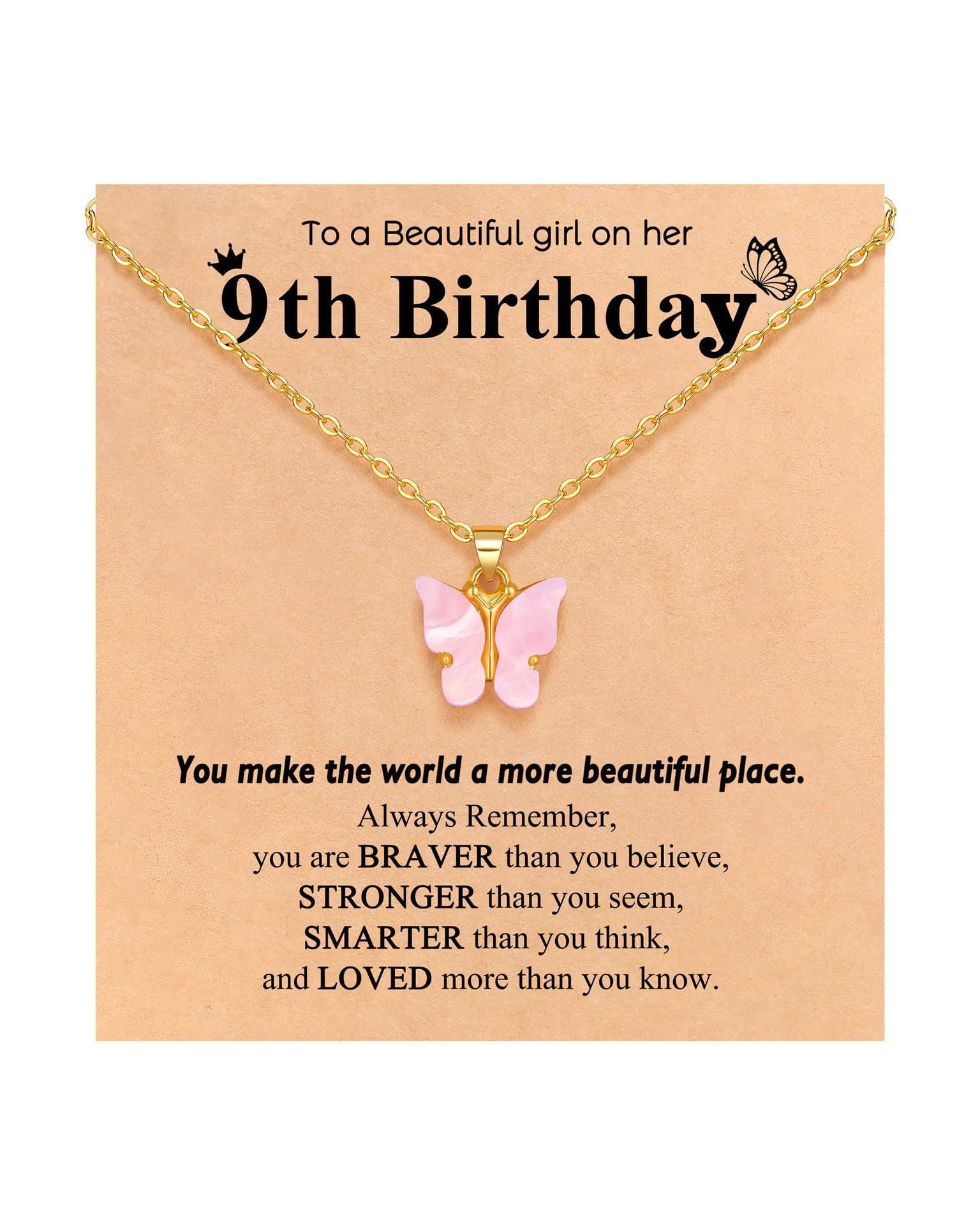 Wholesale Butterfly Pendant Simple Multicolor Acrylic Pendant Necklace