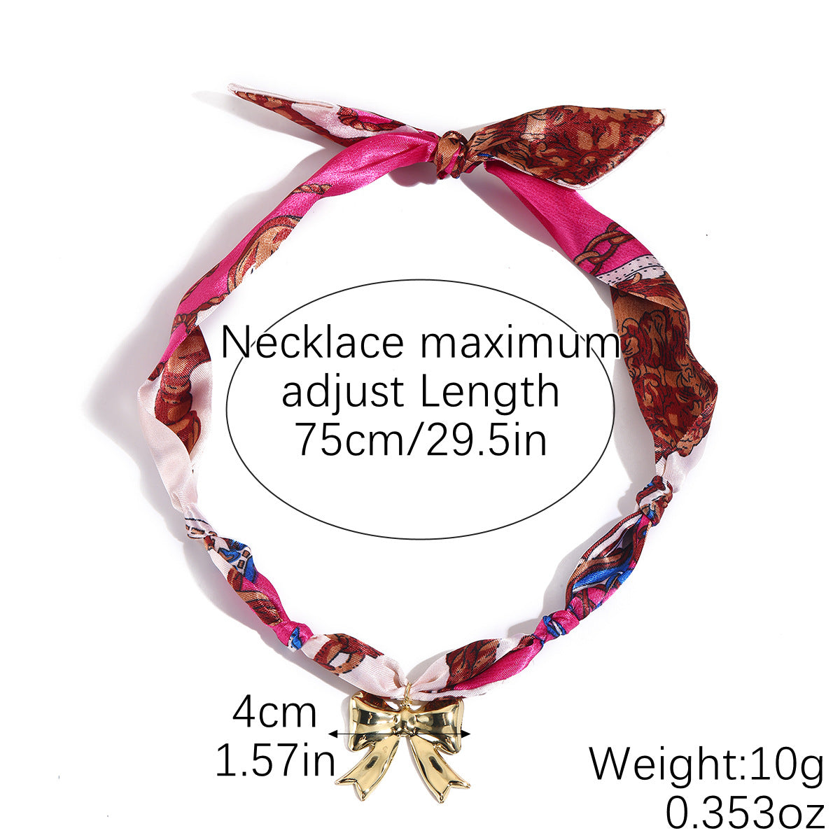 Wholesale  Summer Pearl Silk Pendant Necklace