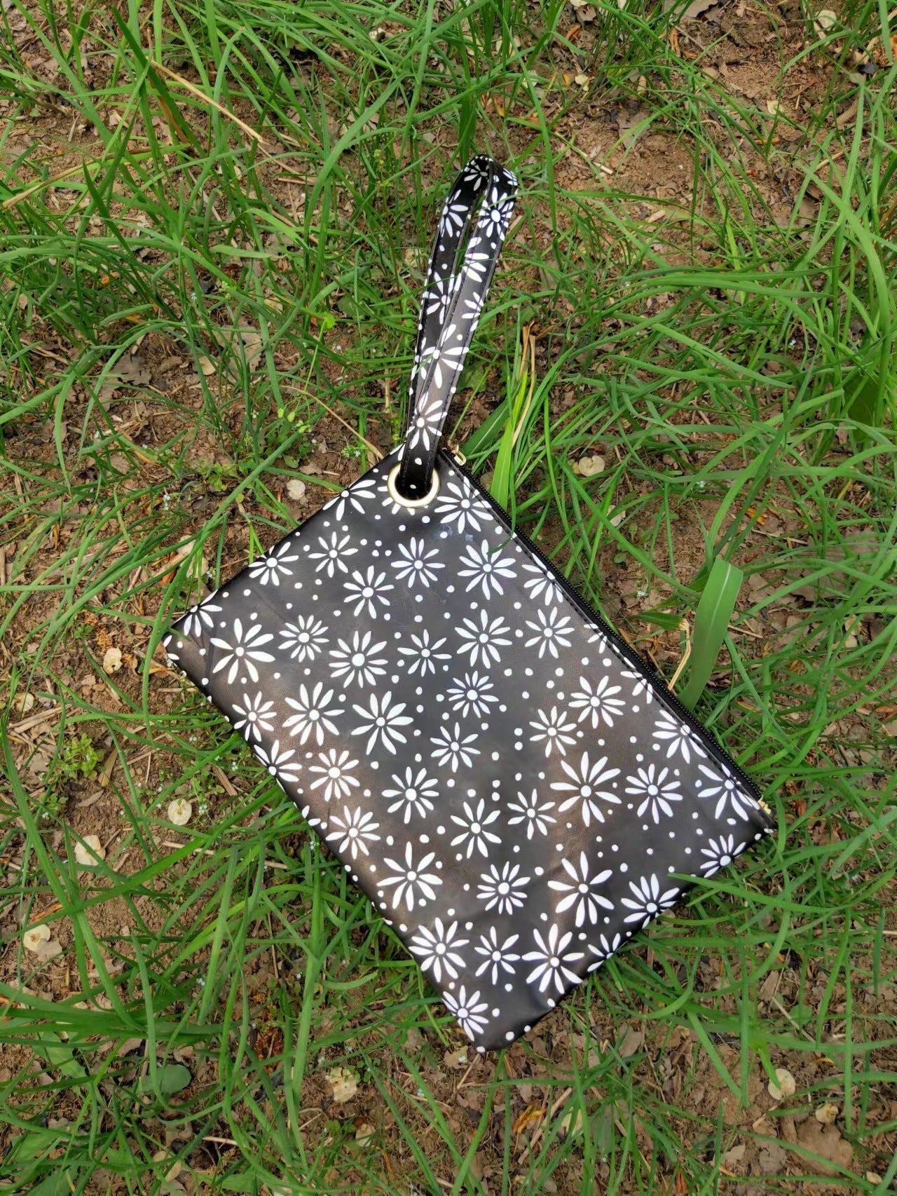 Wholesale Western Style Sunflower Small Square Clutch Bag