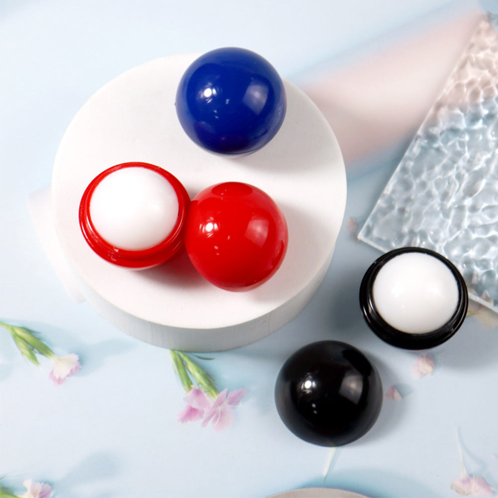 Wholesale Plastic Creative Fruit Flavor Ball Vanilla Flavor Lipstick