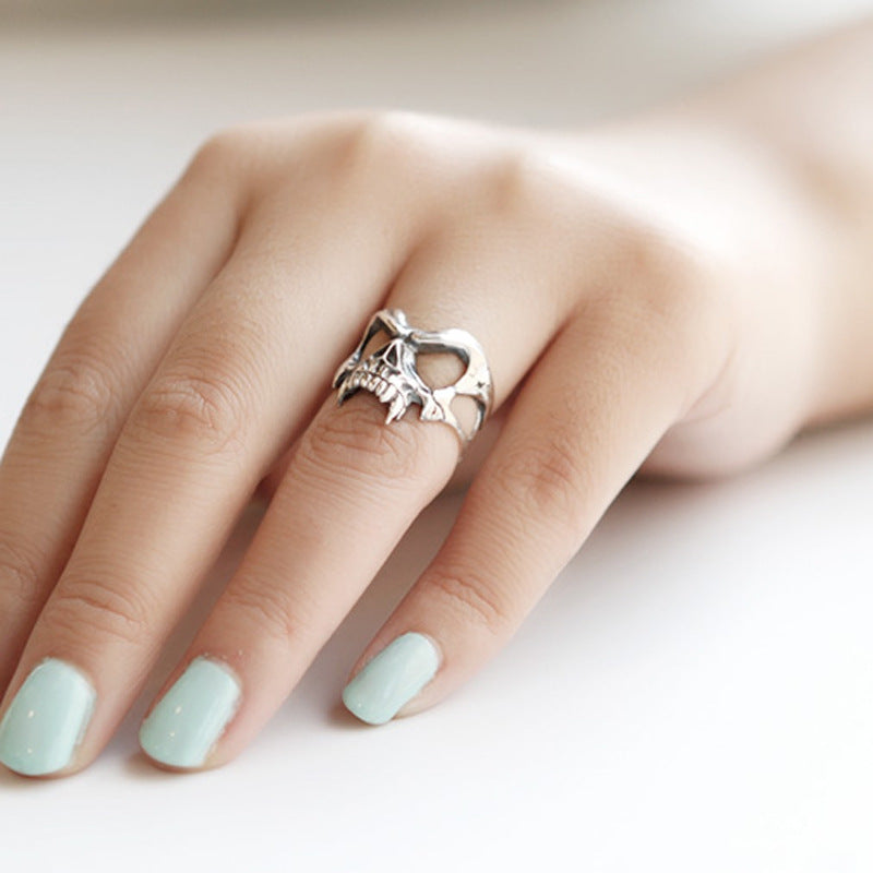 Wholesale Retro Iris Ring Aggressive Men's Trendy Ring Niche Design Personalized Hip Hop Punk Style Ring