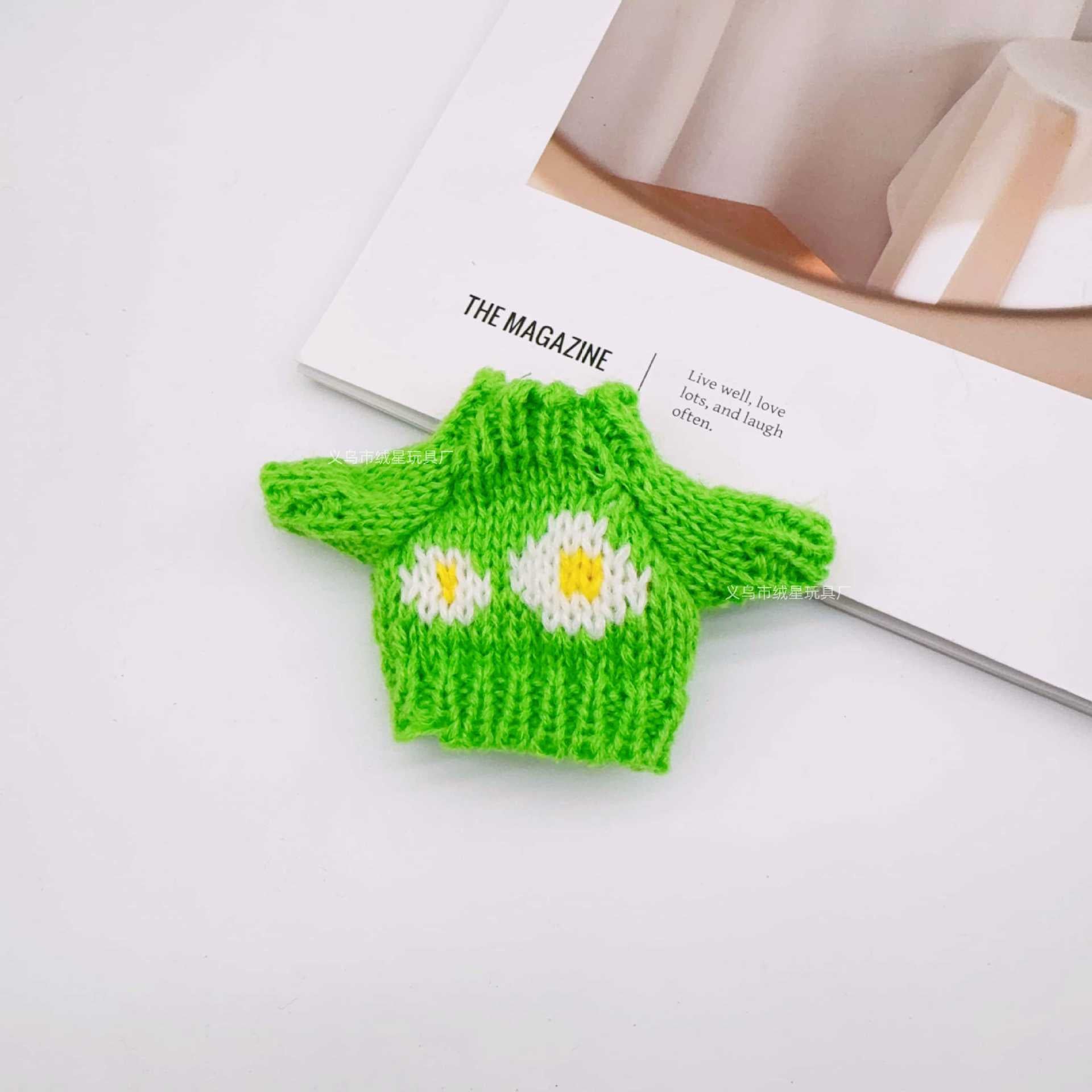 Wholesale Creative Cotton Sweater Doll Accessories Little Clothes for Cotton Dolls Dog Leader Costume Toy Series Life Category