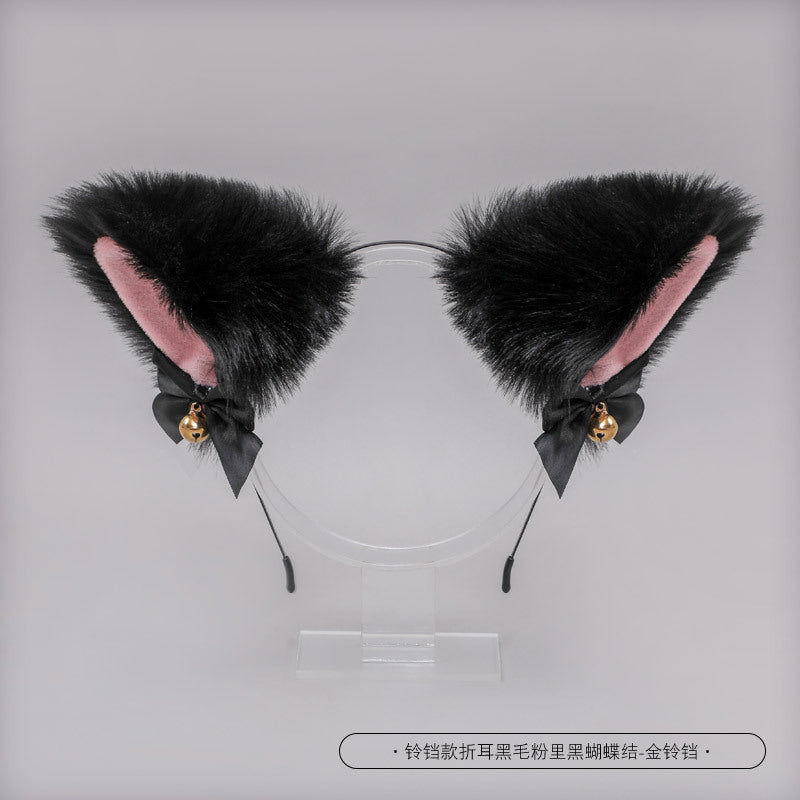 Wholesale Cute Plush Cat's Ears Plush Headband