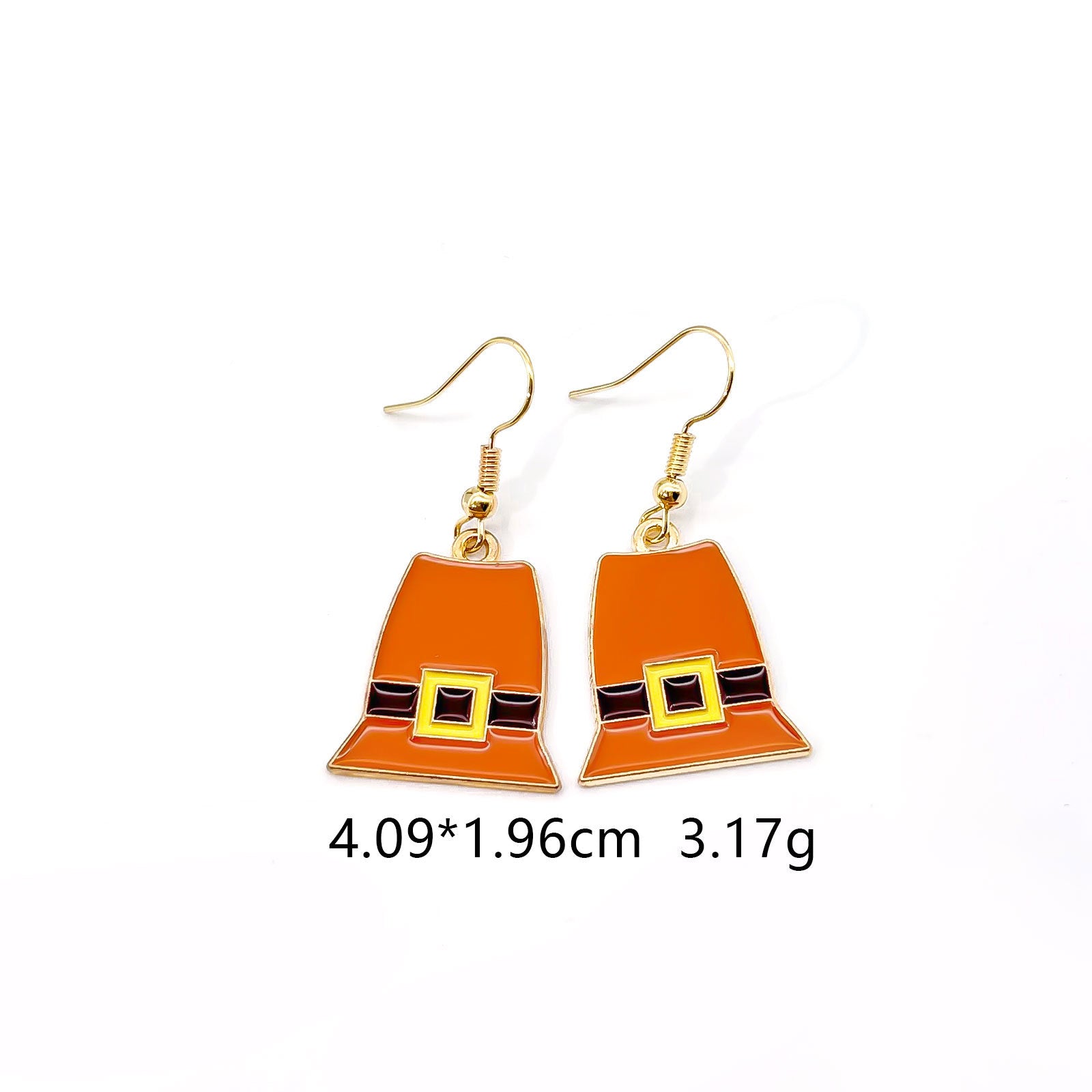 Wholesale Thanksgiving Earrings With Cartoon  Maple Leaf Sunflower Pumpkin Design Zinc Alloy Fall Harvest Jewelry Accessory For Parties