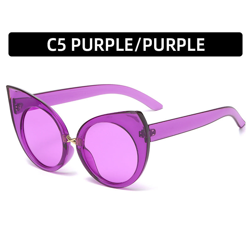 Wholesale New Cat Eye PC Sunglasses