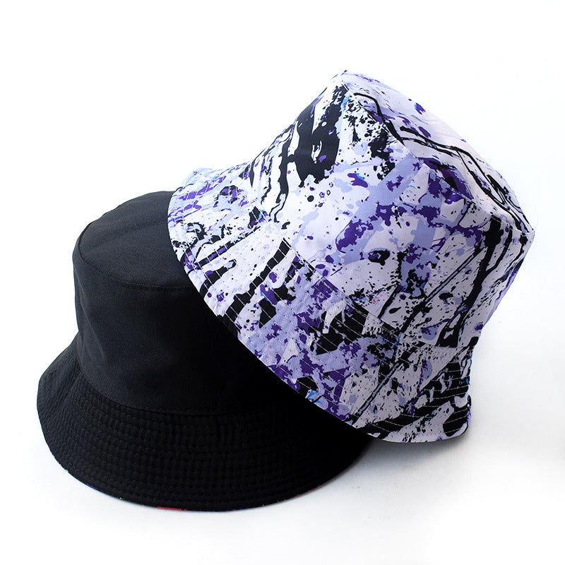 Sombrero de cubo de cráneo reversible de poliéster al por mayor