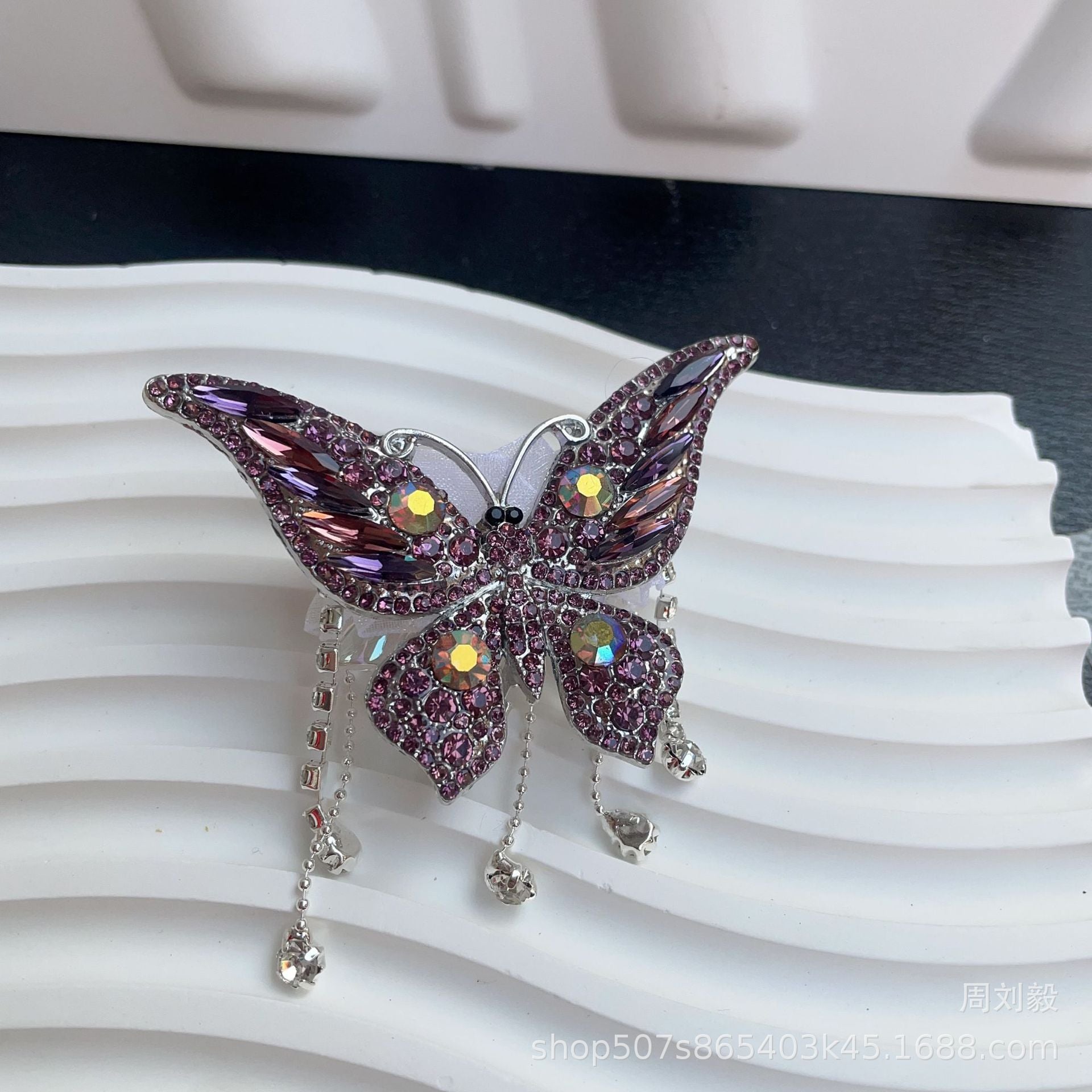 Wholesale Crystal and Rhinestone Butterfly Bead Charm