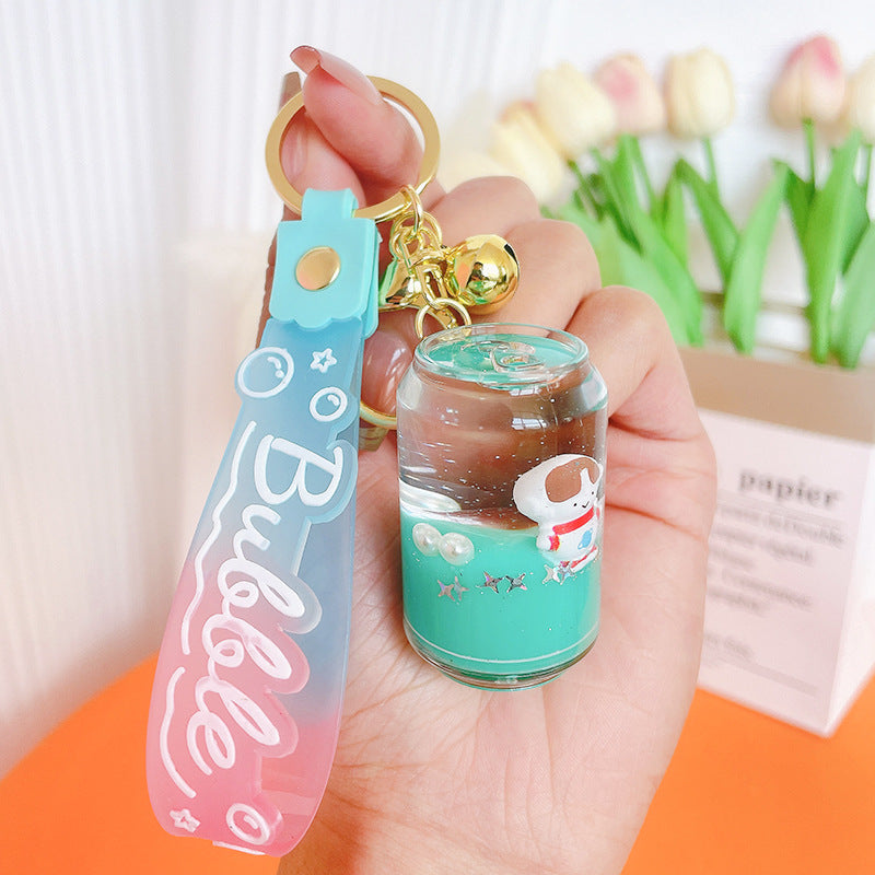 Wholesale Milk Carton Acrylic Oiled Keychains