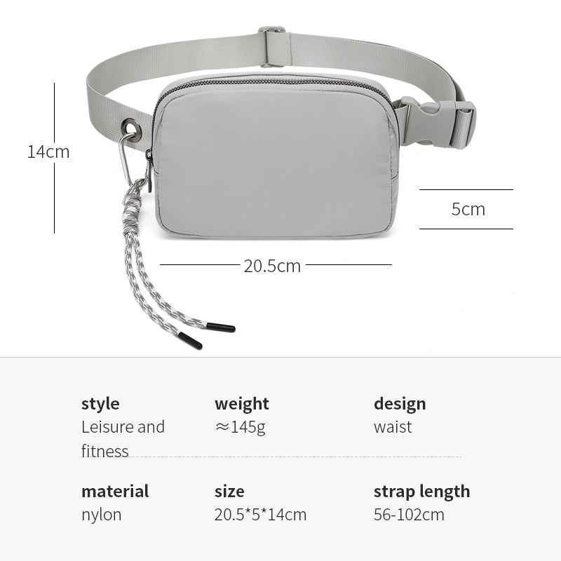 Wholesale Leisure Outdoor Sports Versatile Trend Waterproof Lightweight Chest Waist Shoulder Bag