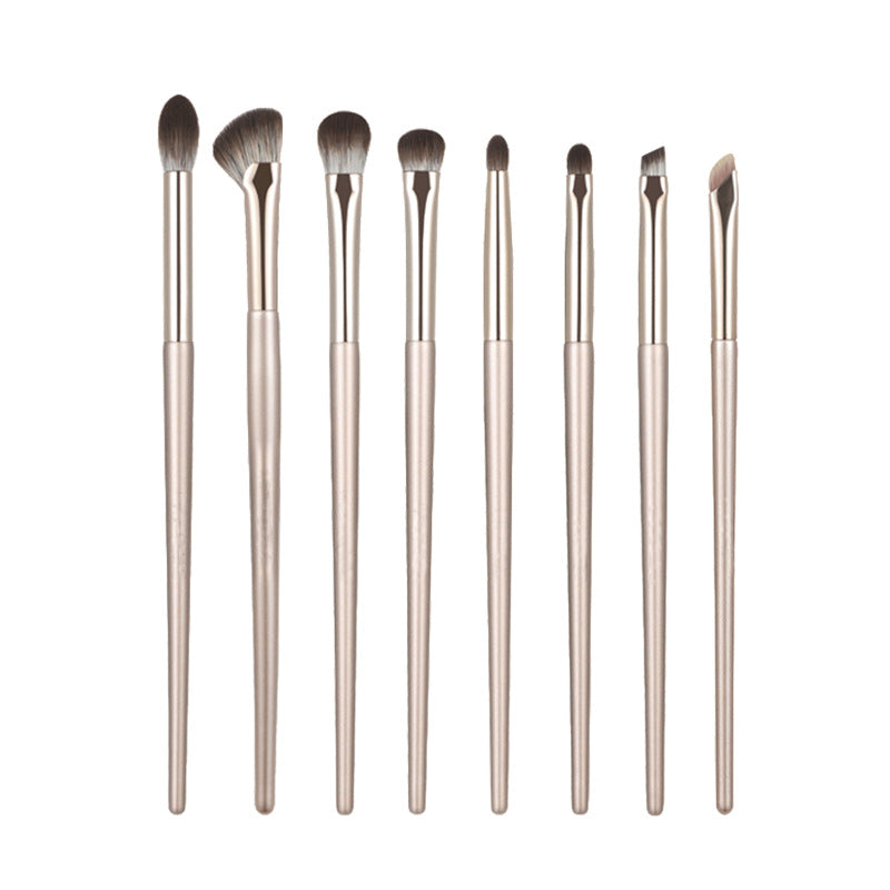 Wholesale of 8-pack Nylon Soft Fur Makeup Brushes