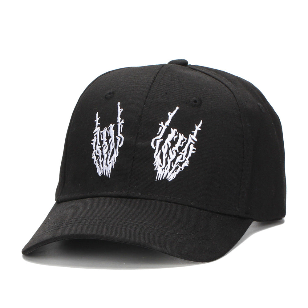 Capilla de béisbol bordada para el cráneo de poliéster de poliéster de algodón al por mayor