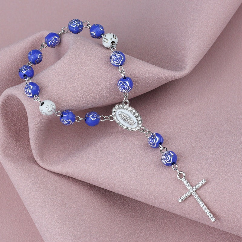 Wholesale Original Exquisite Niche High-end Rose Bead Prayer Bead Bracelet