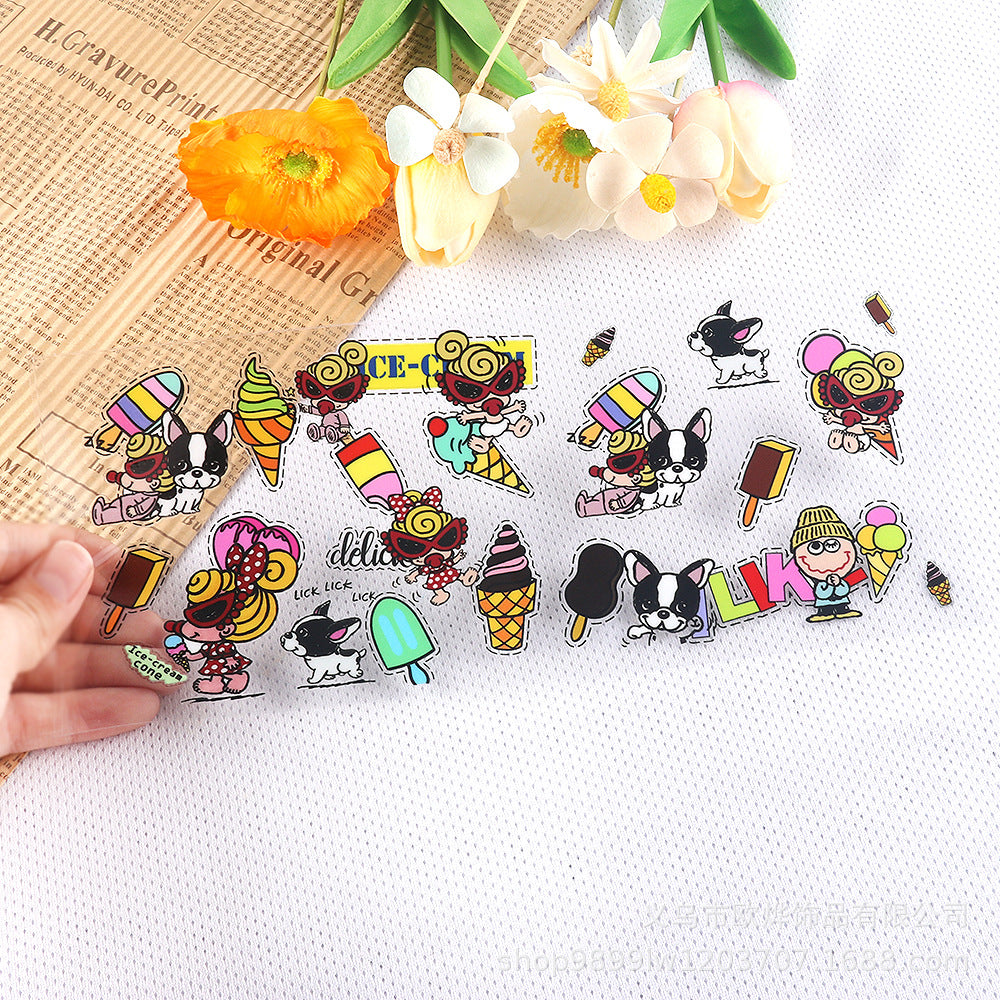 Wholesale Cartoon UV 16oz Transfer Sticker Anime Crystal UV DTF Wraps