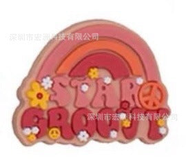 Wholesale 10PCS Anti-War Series Love and Peace DIY Silicone Beads