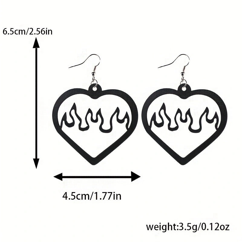 Wholesale Halloween Leather Black Hollow Bat Spider Web Hat Spider Earrings