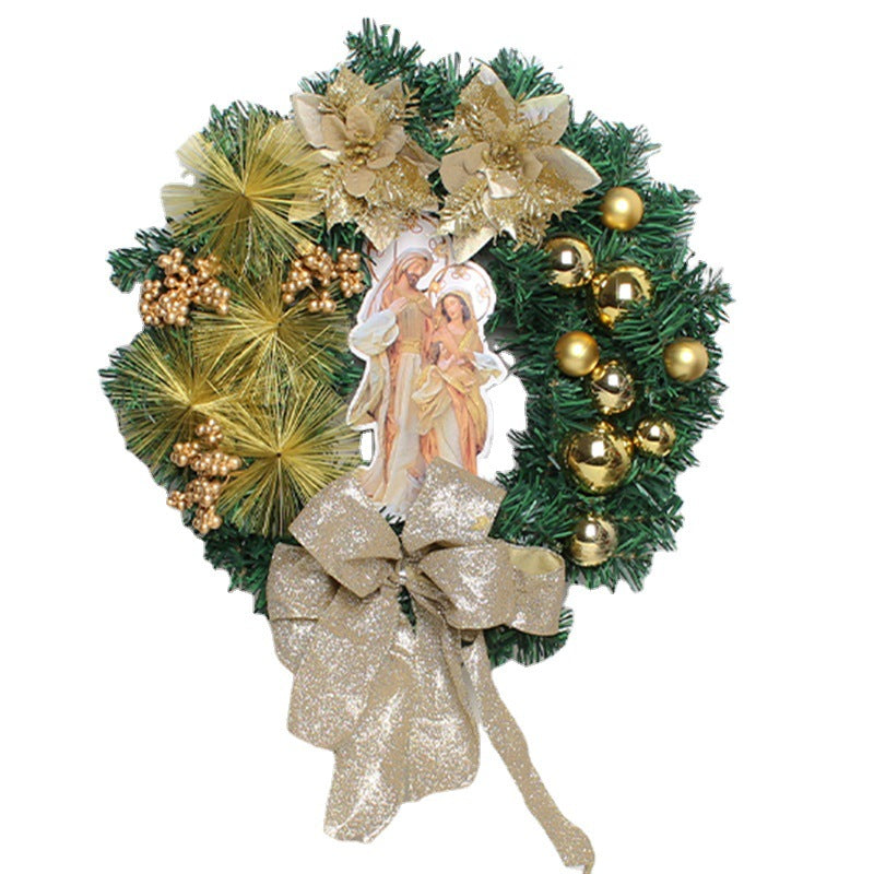 Wholesale of Red Christmas Plastic Decorations