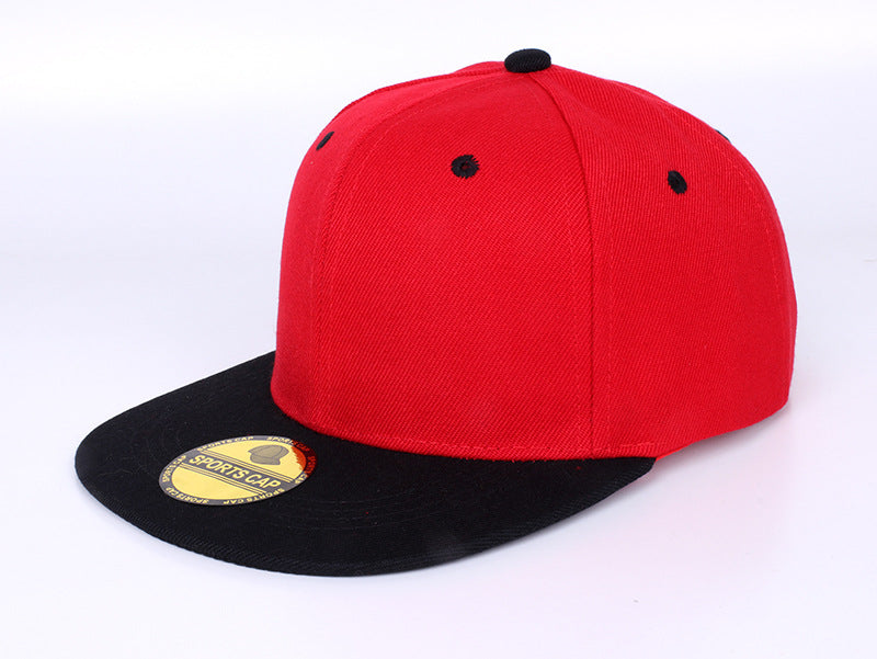 Wholesale solid color light board cap skateboard flat cap dead fly hip-hop blank baseball hat