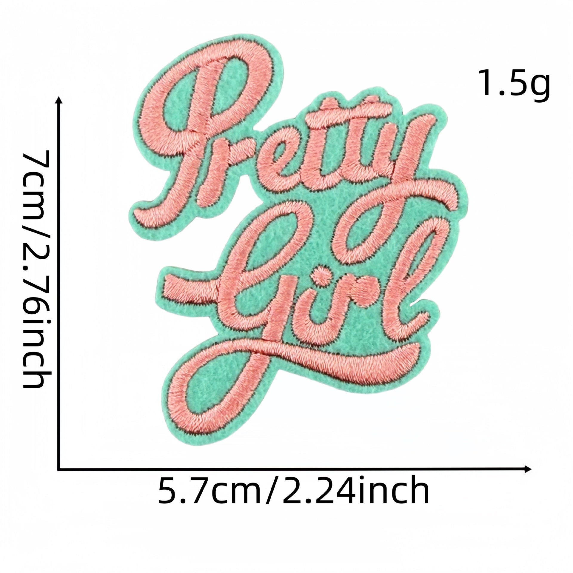 Wholesale Cartoon Green  Embroider Cloth DIY Patches