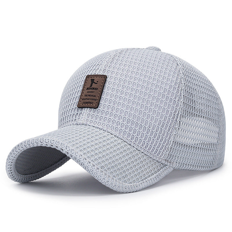 Wholesale Outdoor Sun Protection Hollow Mesh Baseball Cap