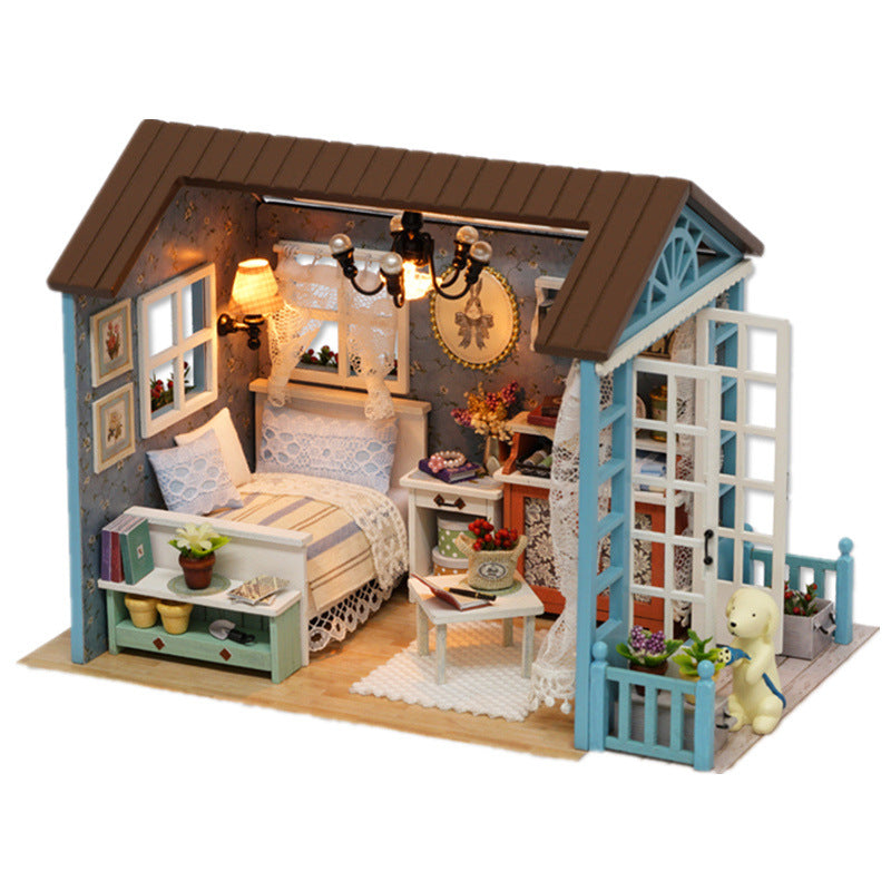 Wholesale DIY Miniature house hand-assembled model