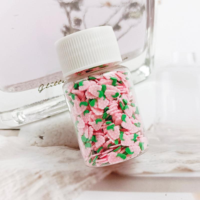 Wholesale Fruit clay slices 20ml small bottle 15g