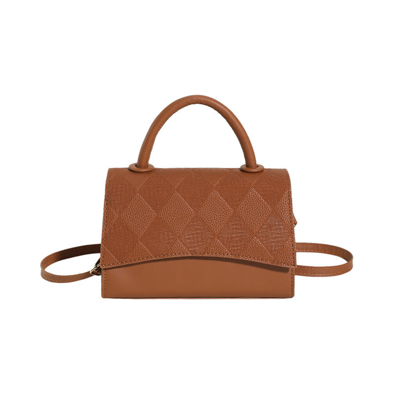 Wholesale Rhombus Simple PU Crossbody Bag Shoulder Bag