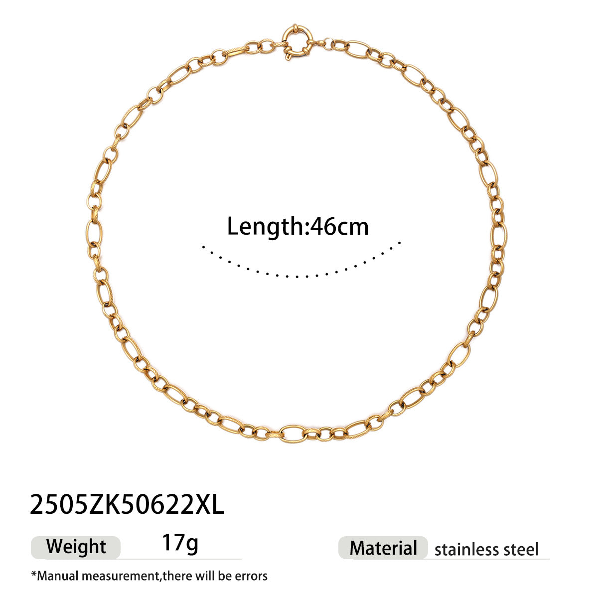 Wholesale Tyna European and American Light Luxury 18K Gold Stainless Steel Conch Sea Star Sun Thick Rope Necklace All-match Cross-border Trendy Jewelry