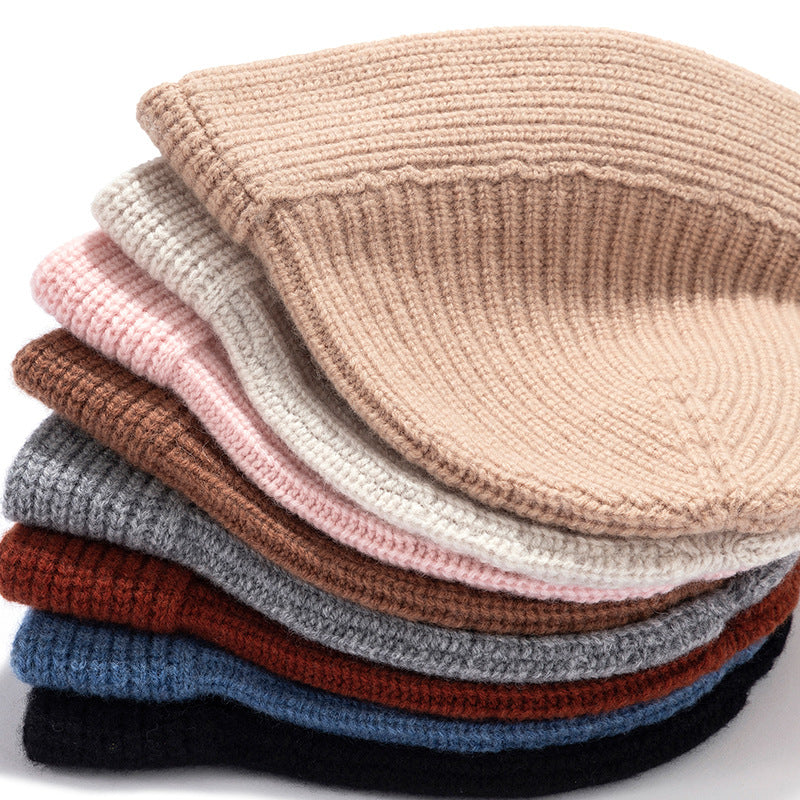 Wholesale Pure Wool Face-revealing Small Fisherman Hat Bucket Hat