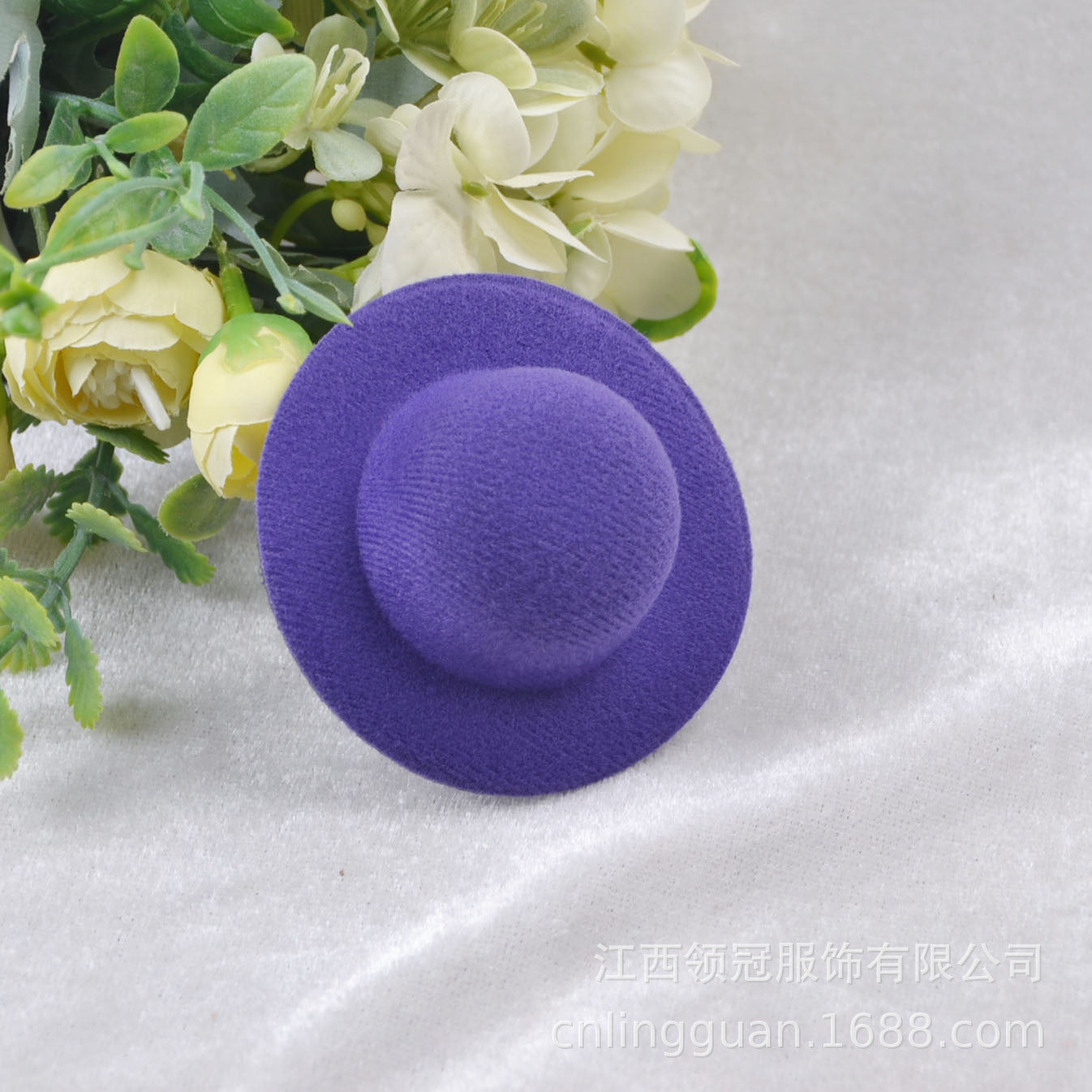 Wholesale M116-12 napping hat bare hat hairpin jewelry hat embryo small jewelry raw materials decorative bare hat 7cm