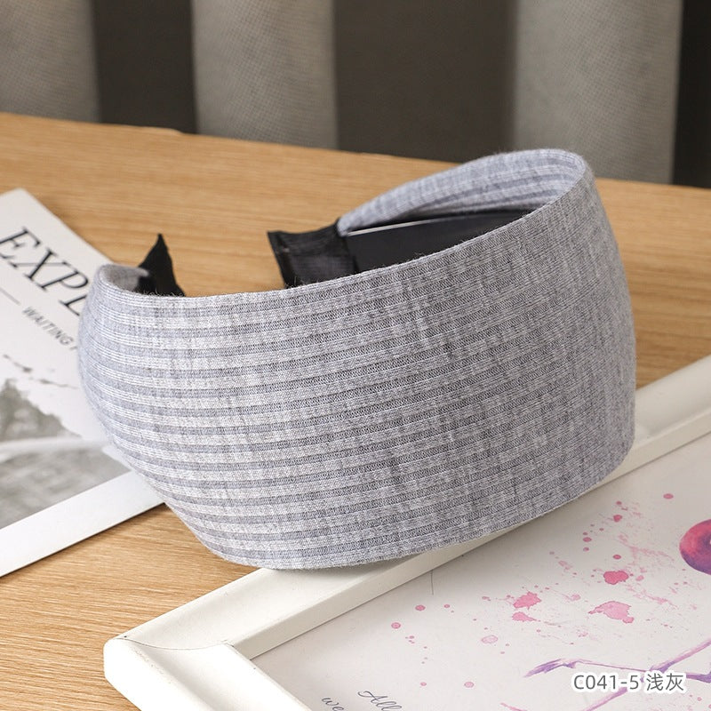 Wholesale French knitted widened headband fabric headband