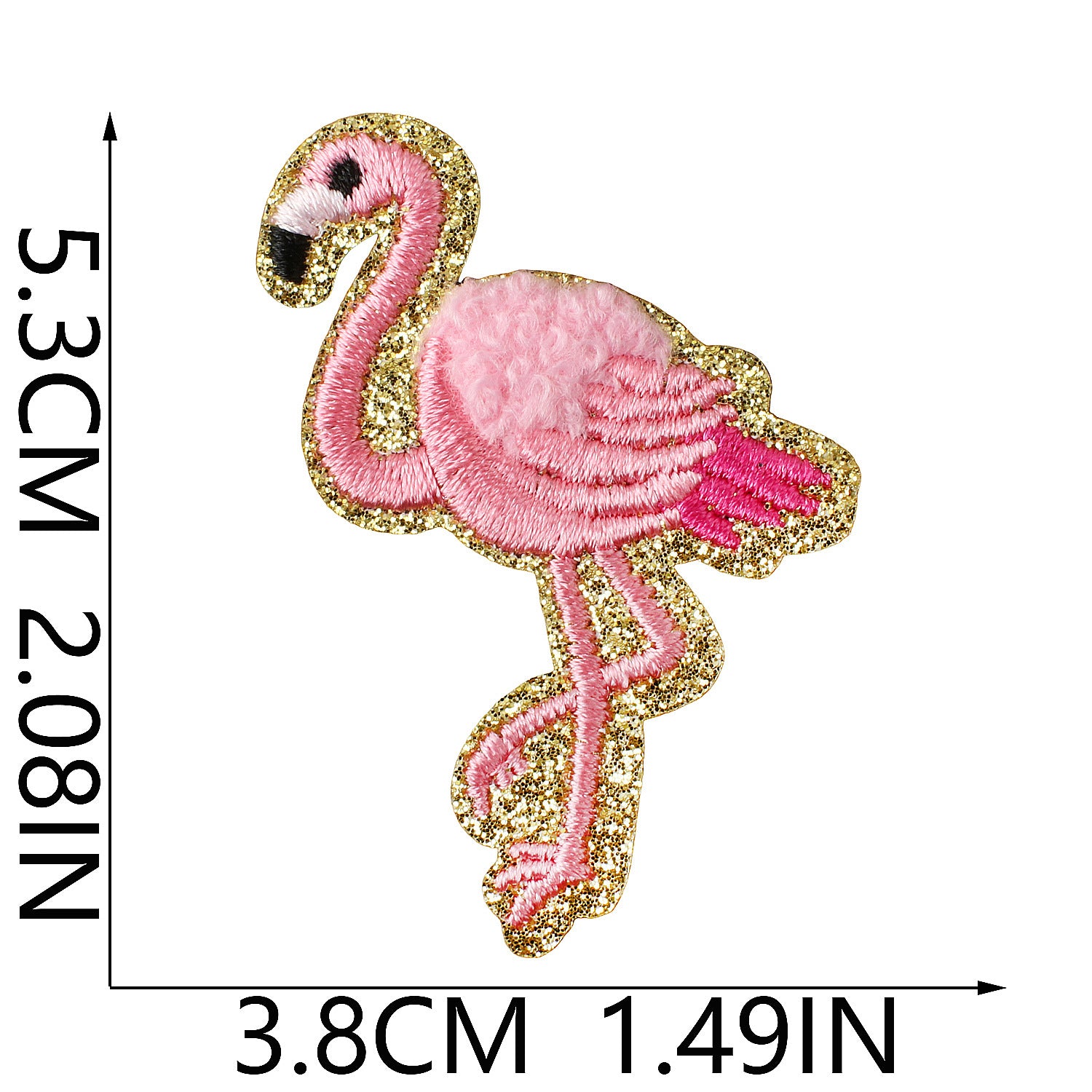 Wholesale Trendy Glitter Embroidered Iron On Patch Summer Beach Party Design For Swimwear Towels And Clothing