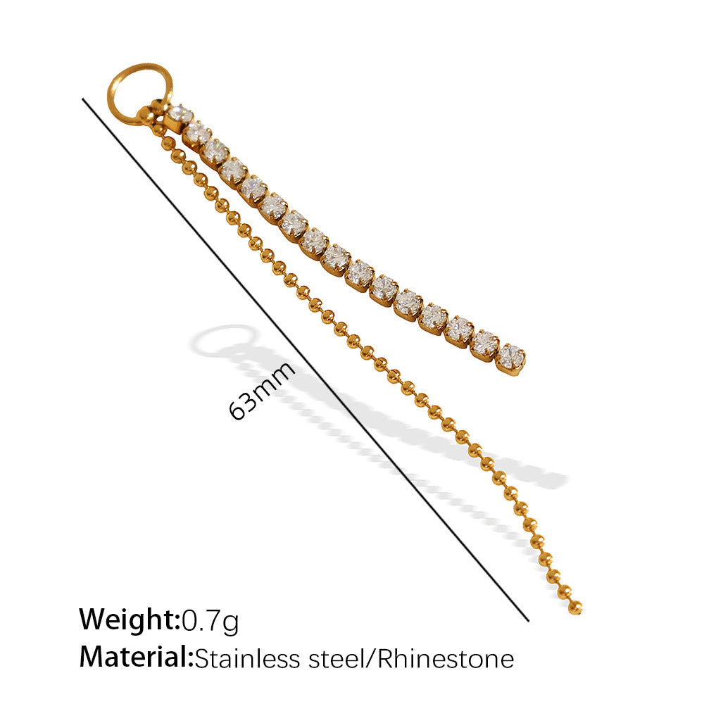 Wholesale Diverse diamond studded stainless steel necklace pendant accessories
