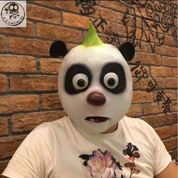 Wholesale Latex Animal Dog Head Performance Headwear