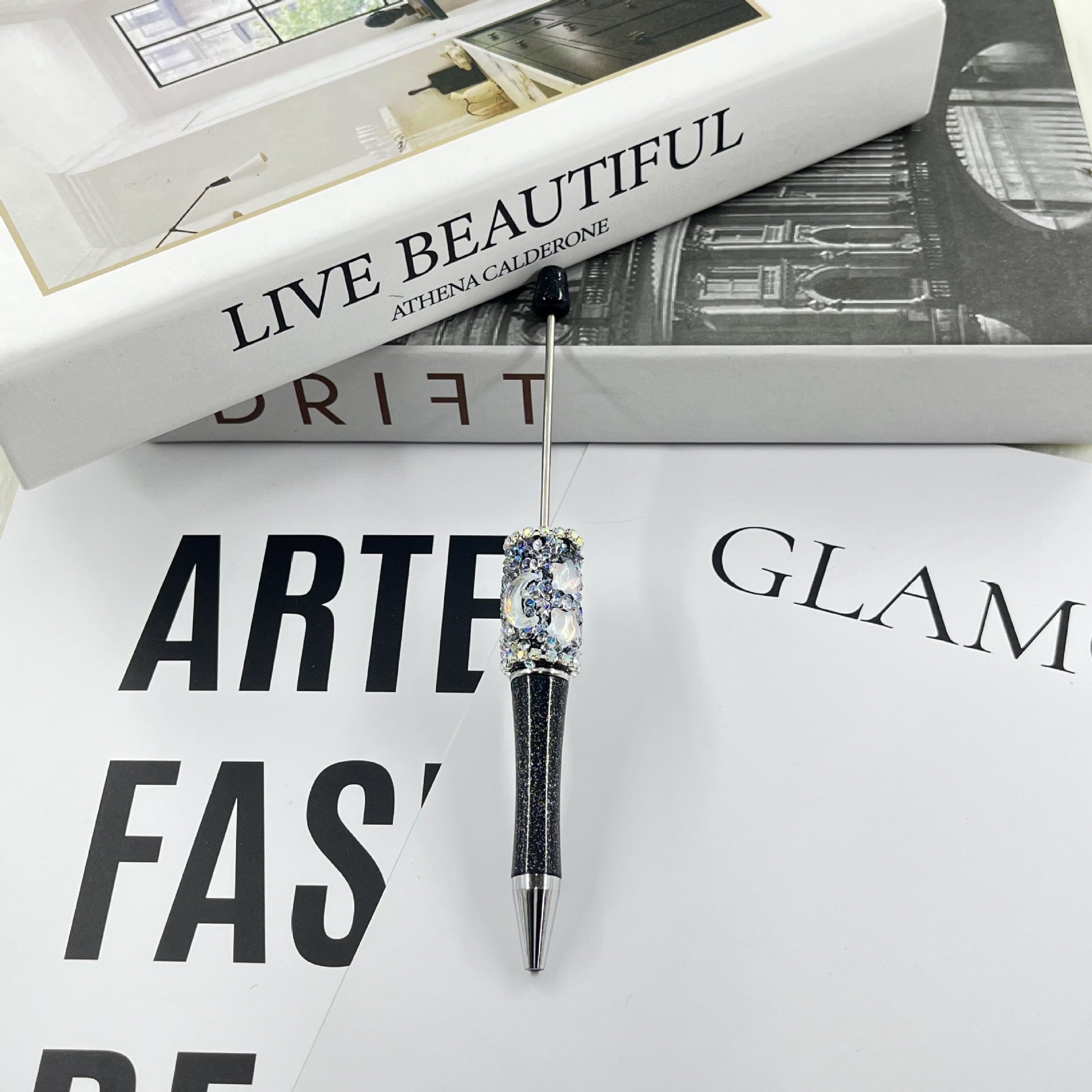 Wholesale 5pcs Sugar Star and Moon Fancy Beadable Pens