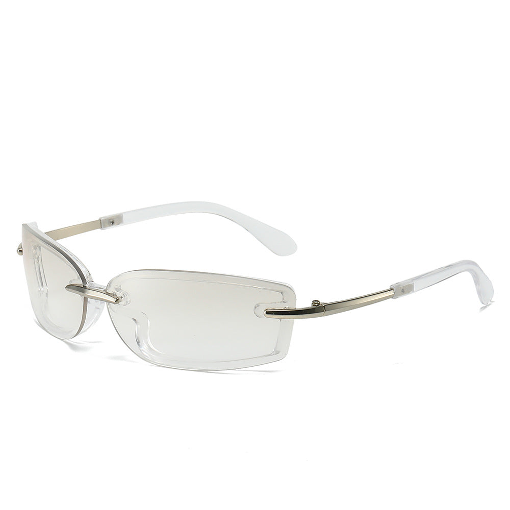 Wholesale Square Candy Color Y2K Future Style Sunglasses