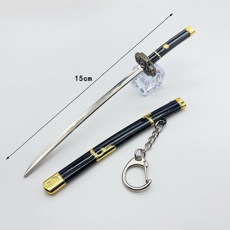 Wholesale Anime Peripheral One Piece Alloy Weapon Model Pendants