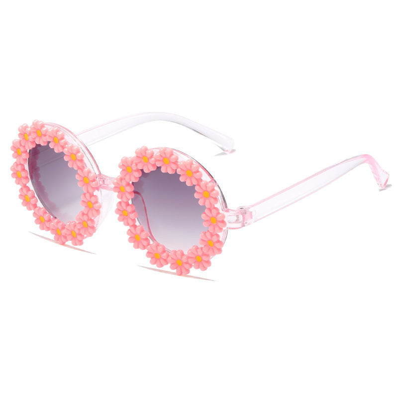 Wholesale Daisy Children's UV Protection PC Sunglasses