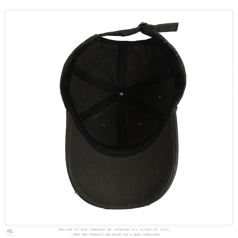 Wholesale Retro Soft Top Curved Brim Cotton Baseball Caps