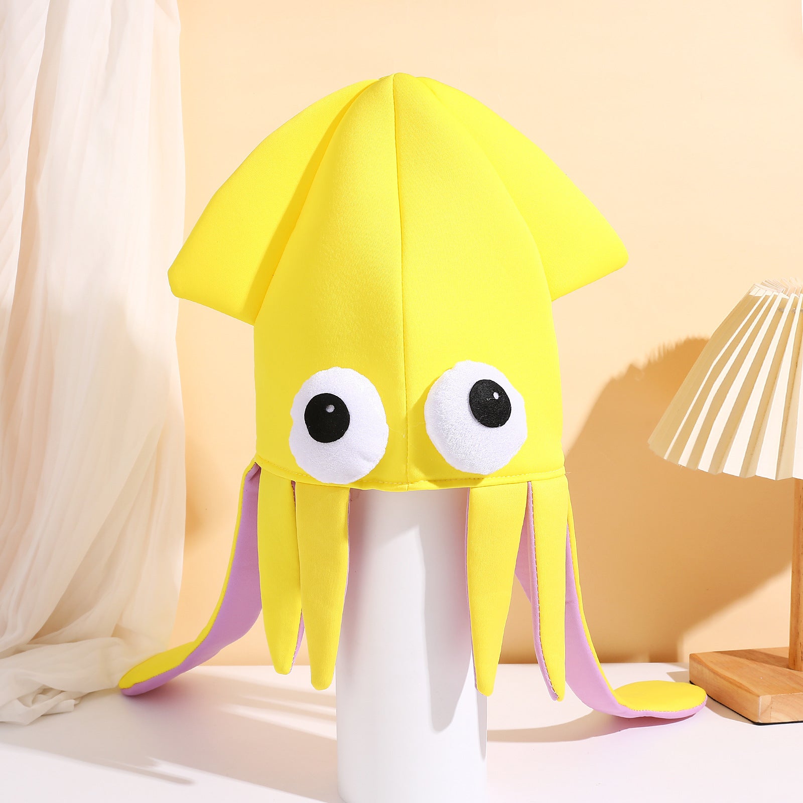 Wholesale Four-color Velvet Squid  Octopus Hat Decorations