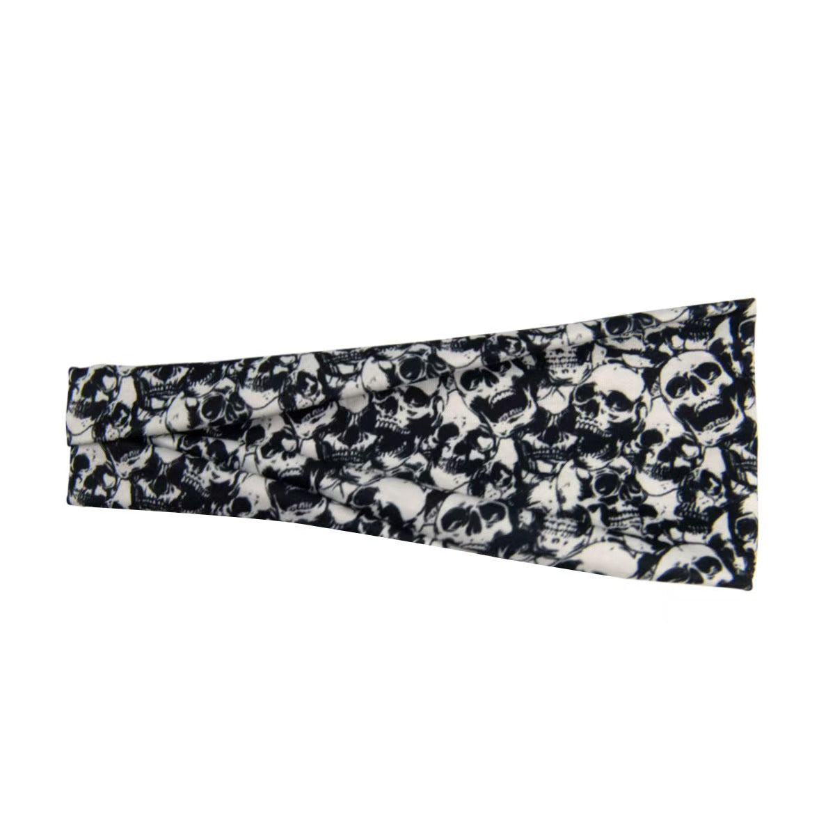 Wholesale  skull print sports elastic headband