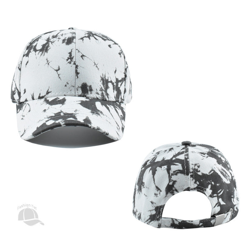 Wholesale Graffiti Tie Dyeing Fashion Personality Outdoor Leisure Travel Sunshade Baseball Hat